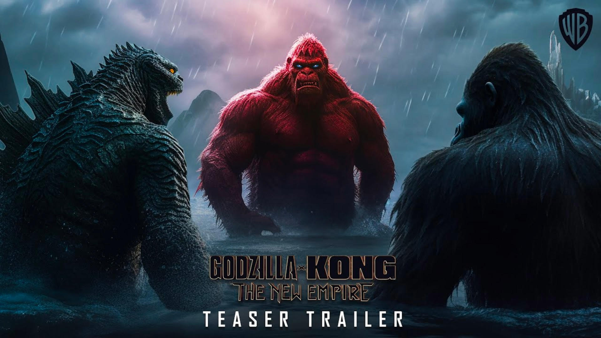 Se estrena el tráiler de la nueva cinta de Godzilla y Kong The New